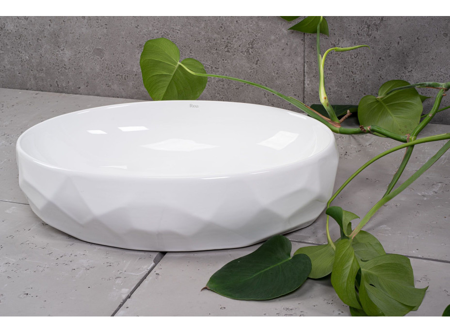 Keramické umyvadlo REA MAYA- bílé