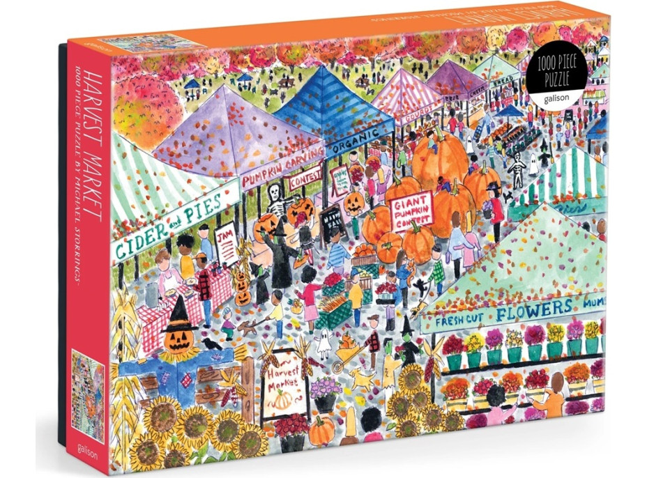 Galison Puzzle Trh podzimní úrody 1000 dílků