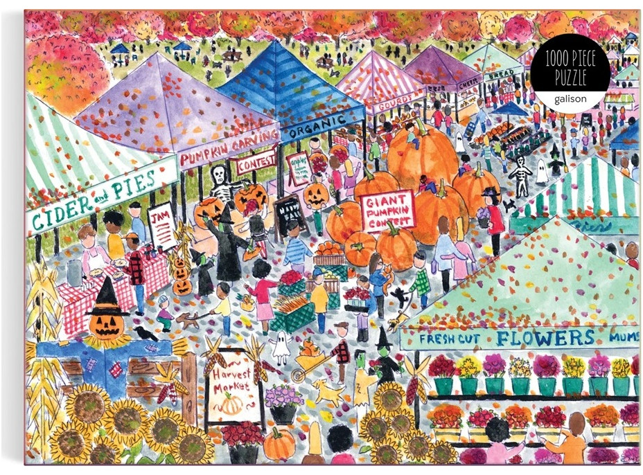Galison Puzzle Trh podzimní úrody 1000 dílků