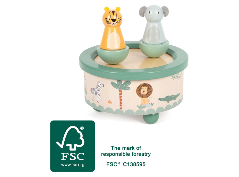 small foot Hrací skříňka Safari