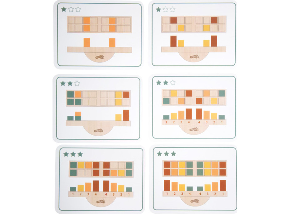 small foot Montessori balanční hra