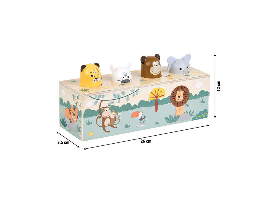 small foot Zvuková zatloukačka Safari