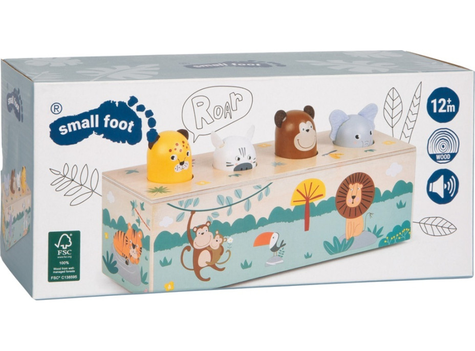 small foot Zvuková zatloukačka Safari