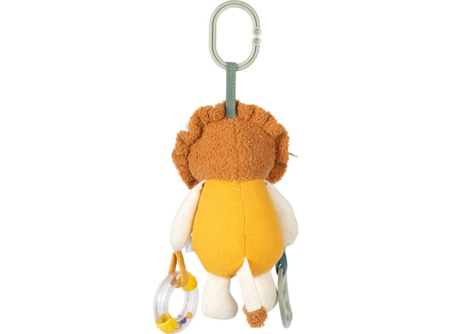 small foot Látkové chrastítko Lvíček k zavěšení