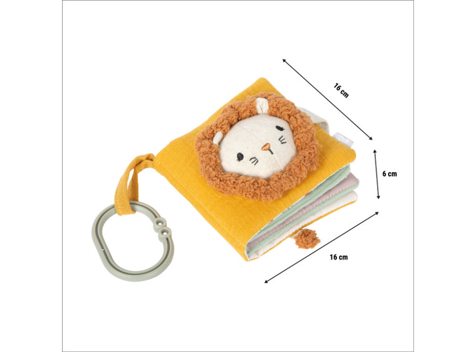 small foot Látková kniha Lvíček k zavěšení