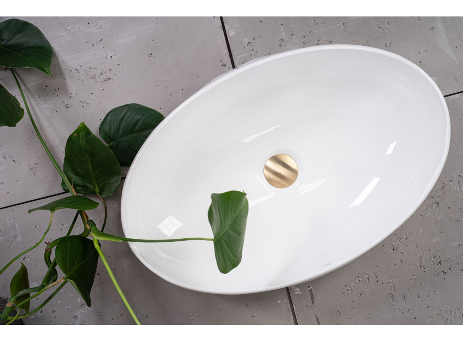 Keramické umyvadlo REA MAYA- bílé