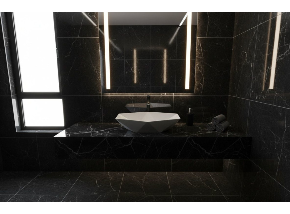 Keramické umyvadlo BESARO EURUS - bílé