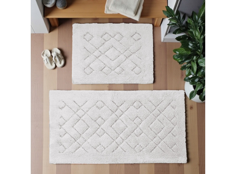 Koupelnová předložka BOSTON 12 - ecru