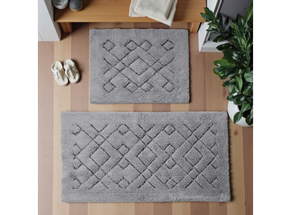 Koupelnová předložka BOSTON 12 - šedá