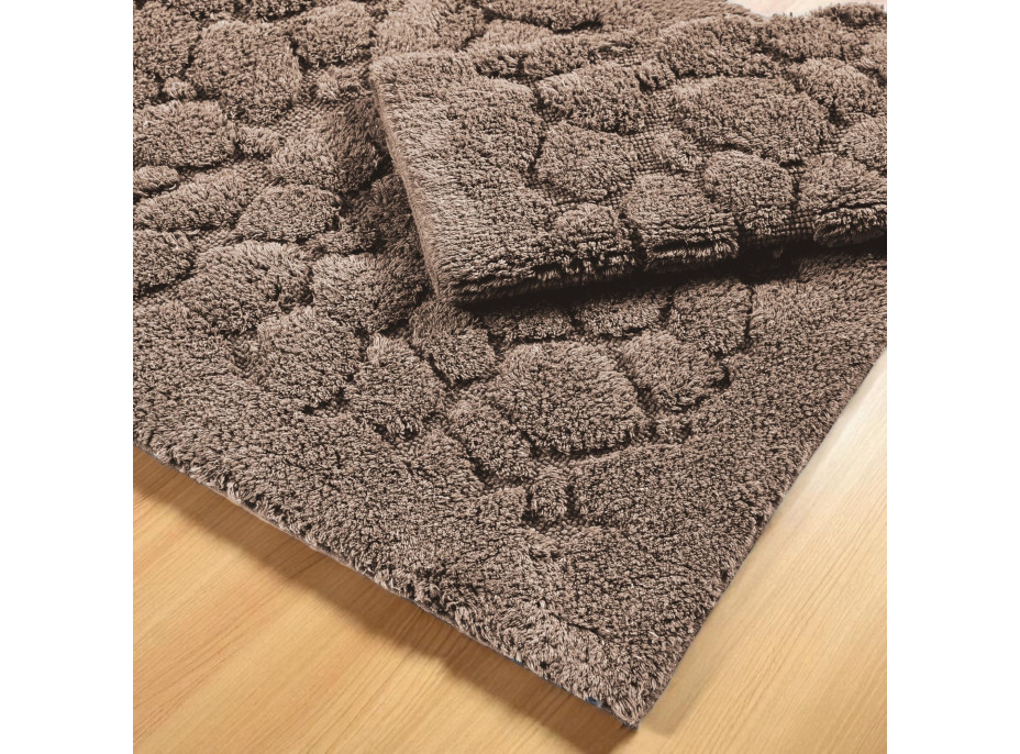 Koupelnová předložka BOSTON 10 - hnědá