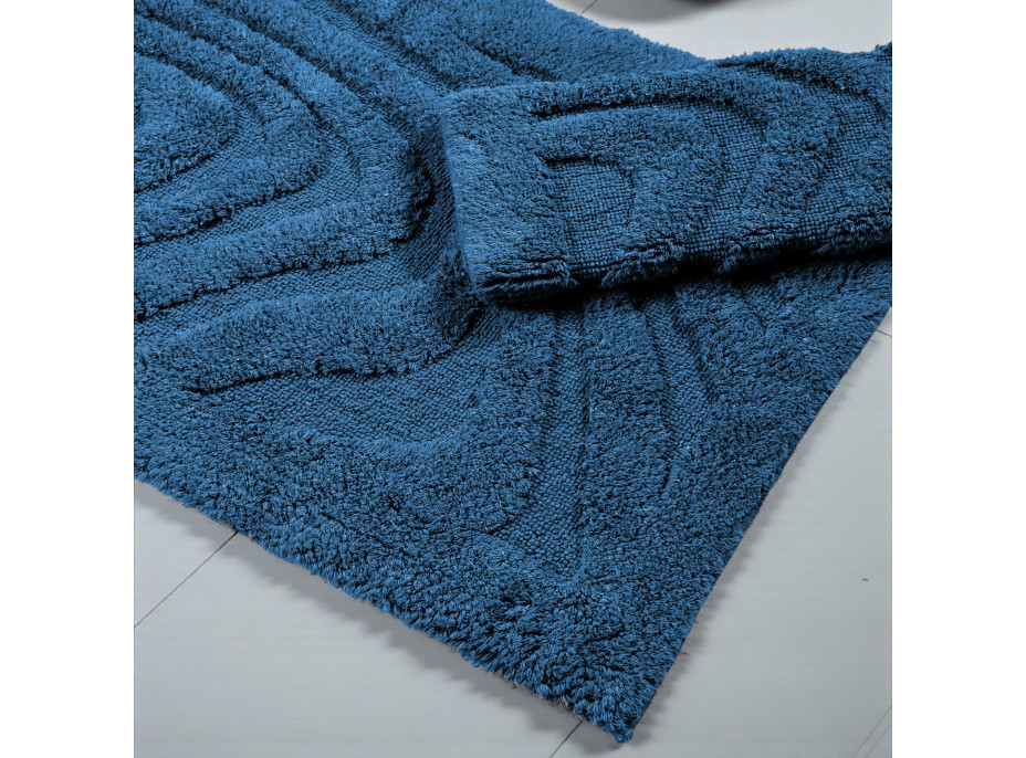 Koupelnová předložka BOSTON 11 - tmavě modrá