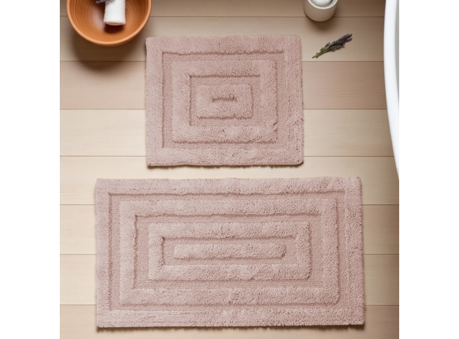 Koupelnová předložka BOSTON 13 - růžová