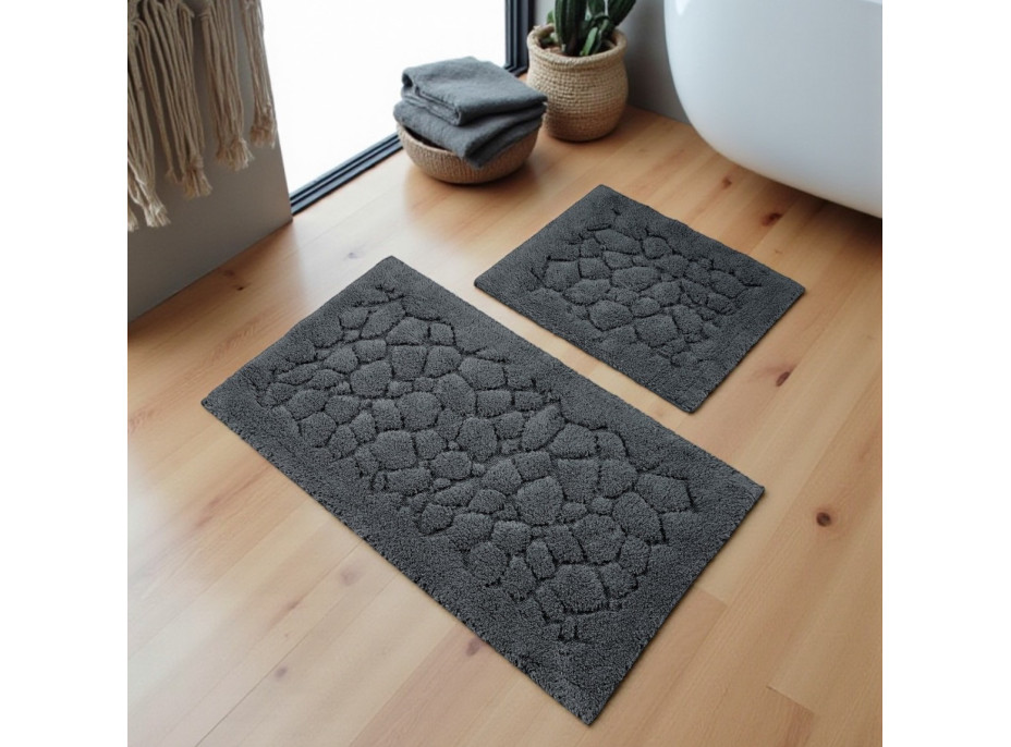 Koupelnová předložka BOSTON 10 - grafitová