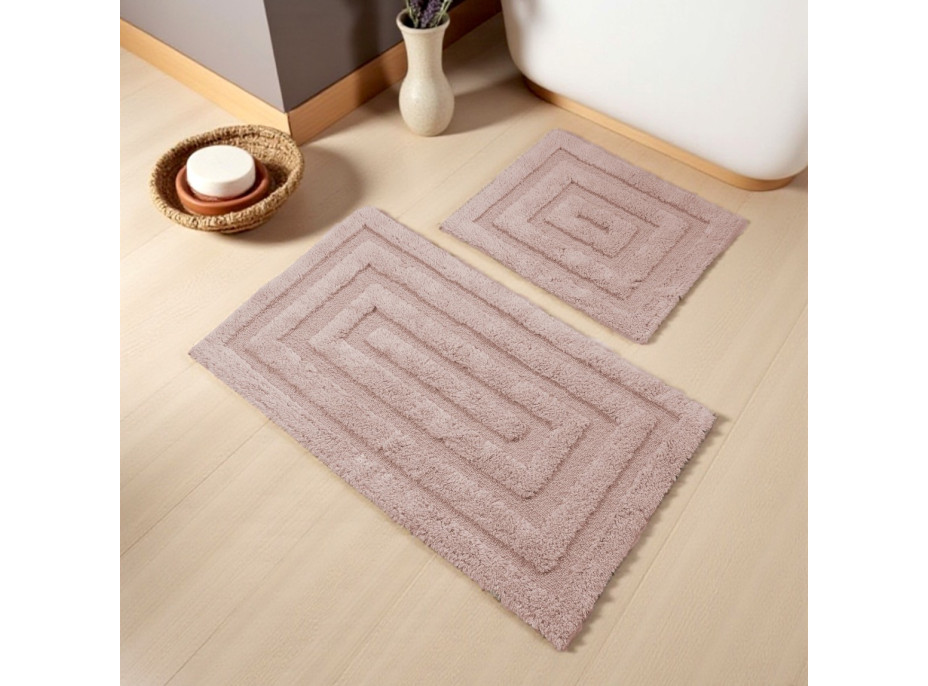 Koupelnová předložka BOSTON 13 - růžová