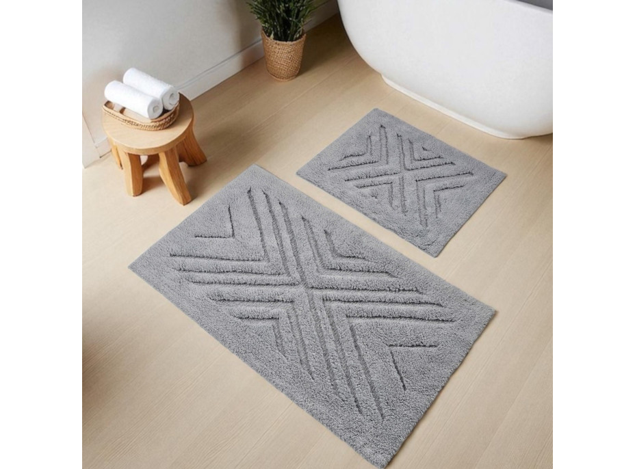 Koupelnová předložka BOSTON 15 - šedá