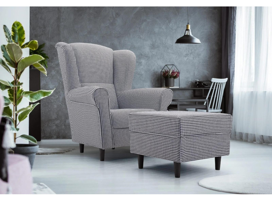 Křeslo ušák Style