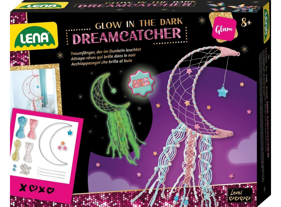 Lena Lapač snů svítící ve tmě