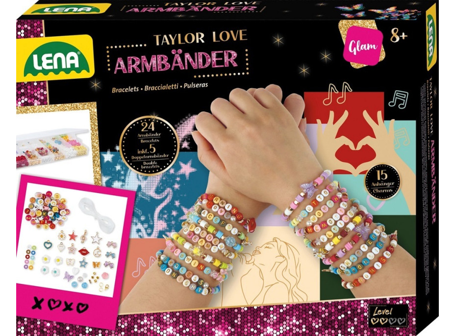Lena Náramky přátelství velké Taylor Love