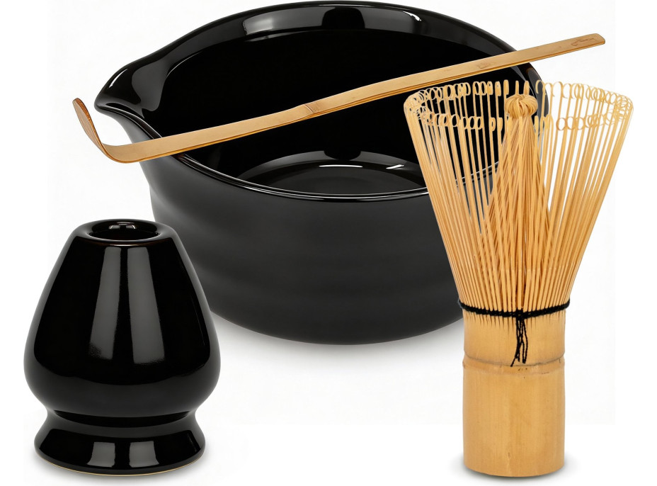 Matcha set MIDORI DREAM - černý