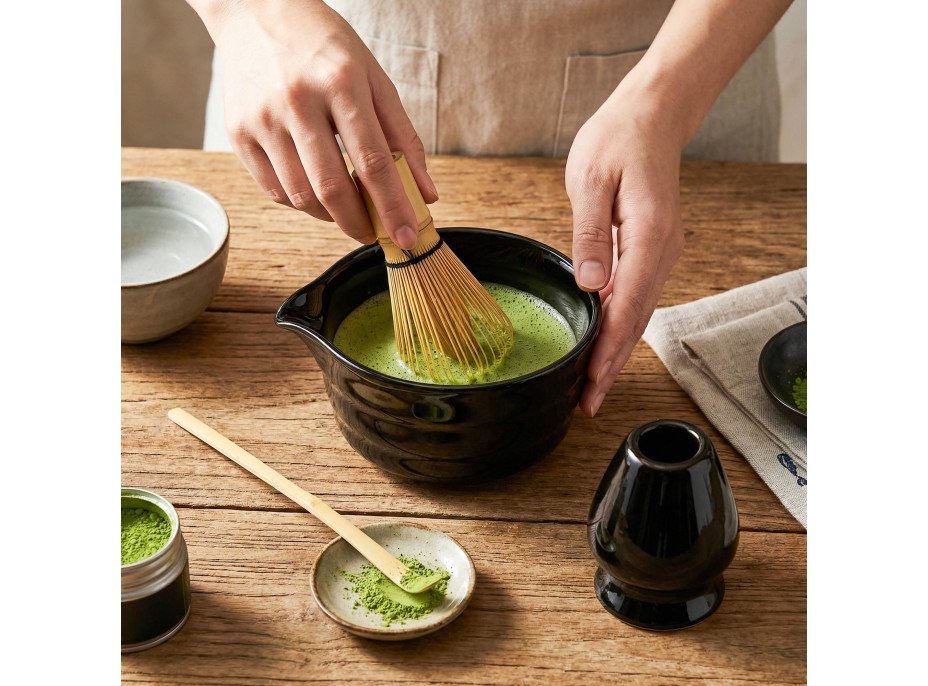 Matcha set MIDORI DREAM - černý