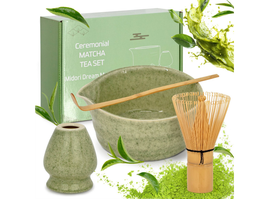 Matcha set MIDORI DREAM - zelený