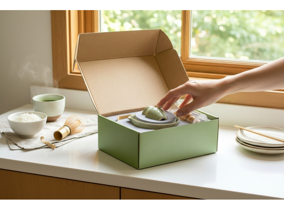 Matcha set MIDORI DREAM - zelený