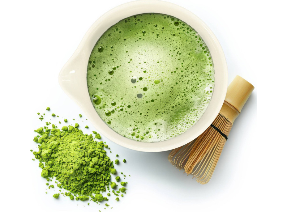 Matcha set MIDORI DREAM - krémový/ecru