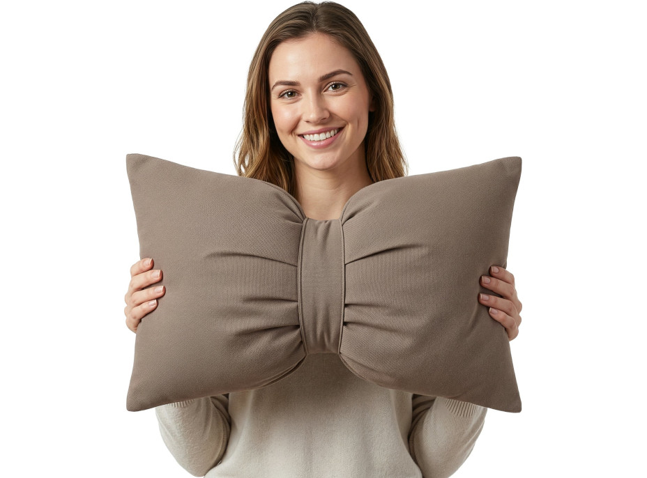 Dekorační polštář GLAM 30x50 cm - béžový