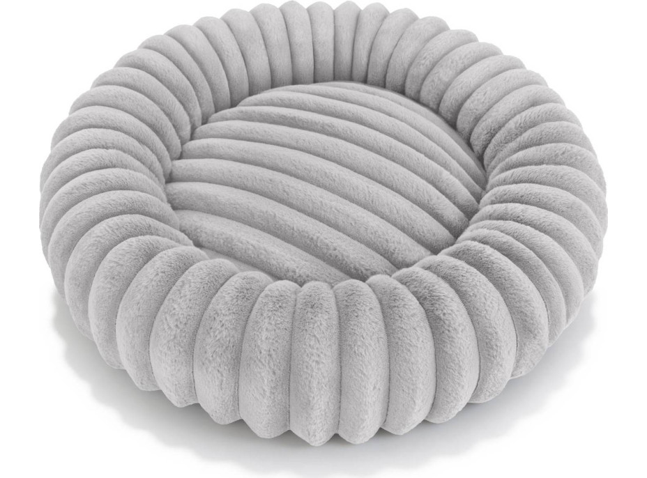 Pelíšek pro psy a kočky ROYAL LOUNGE 60 cm - šedý