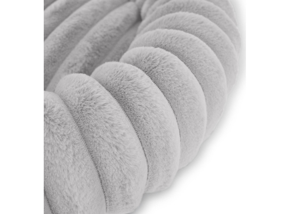 Pelíšek pro psy a kočky ROYAL LOUNGE 60 cm - šedý