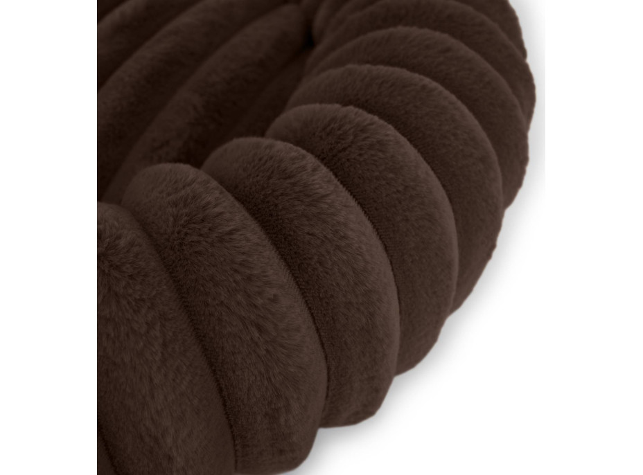 Pelíšek pro psy a kočky ROYAL LOUNGE 60 cm - hnědý