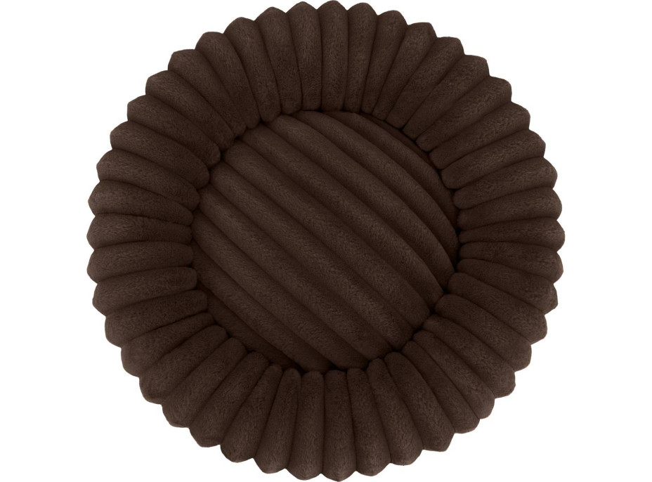 Pelíšek pro psy a kočky ROYAL LOUNGE 90 cm - hnědý