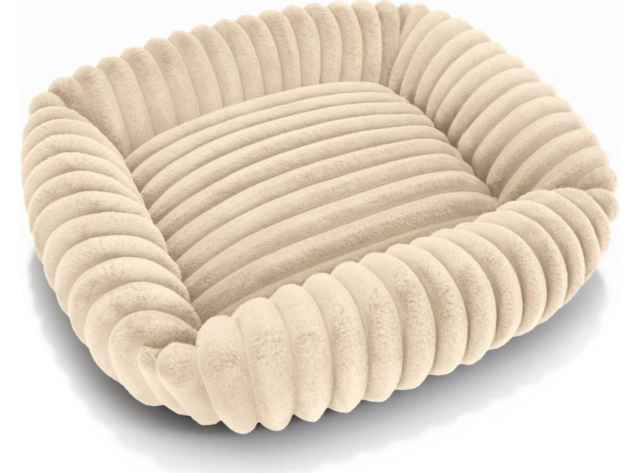 Pelíšek pro psy TOLA 70x80 cm - béžový