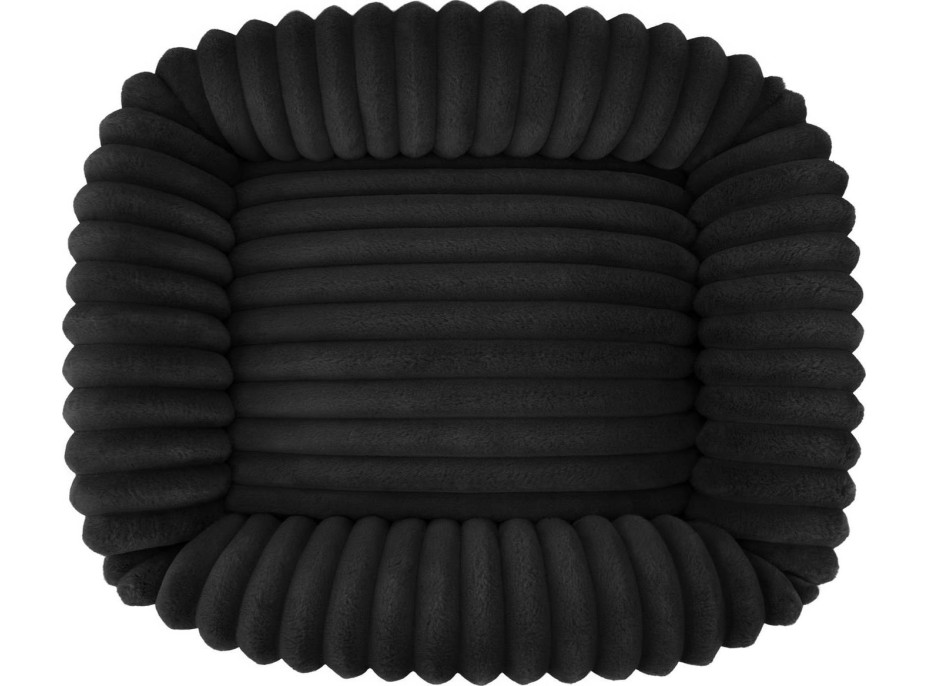 Pelíšek pro psy TOLA 70x80 cm - černý