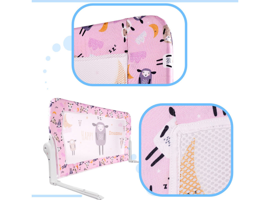 Bezpečnostní zábrana k posteli - 90 cm - Ovečka