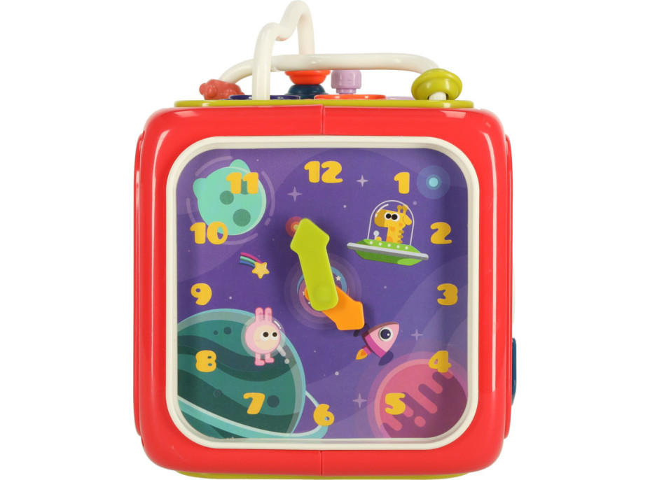 Manipulační smyslová Montessori kostka 6v1