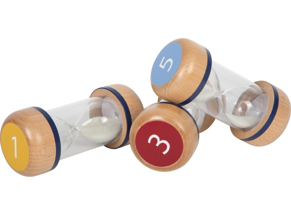 small foot Sada dřevěných přesýpacích hodin