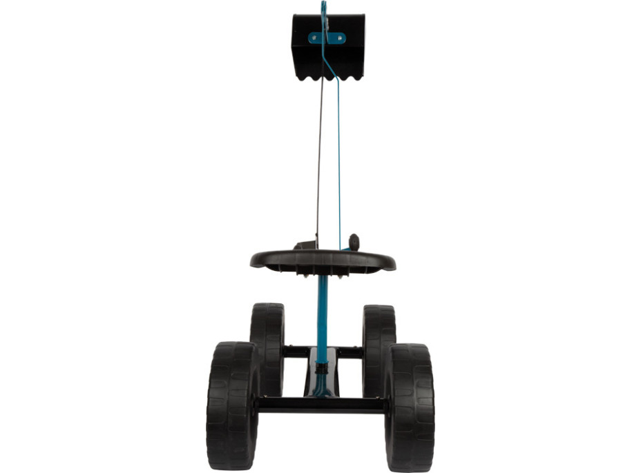 small foot Bagr s kolečky modrý