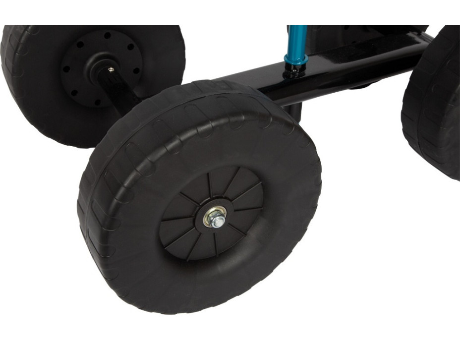 small foot Bagr s kolečky modrý