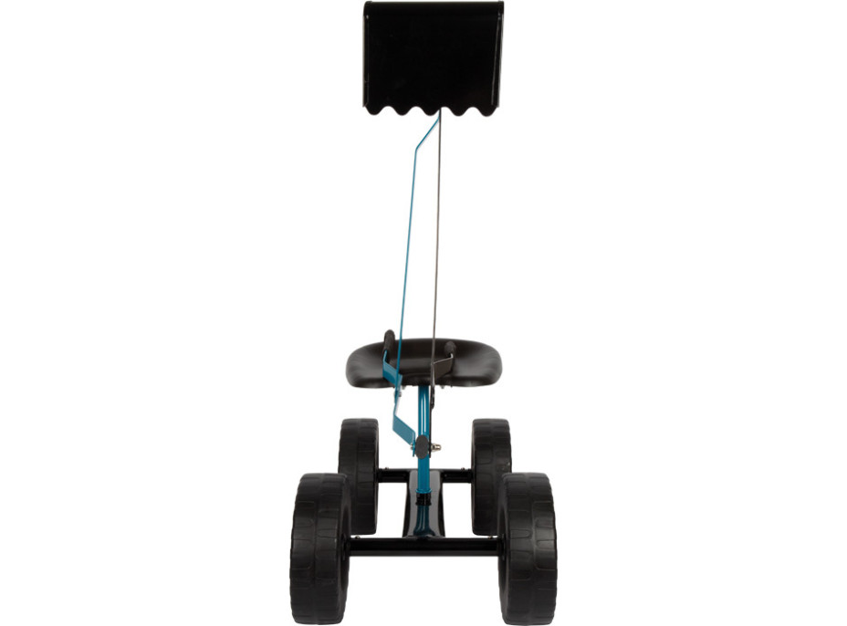 small foot Bagr s kolečky modrý