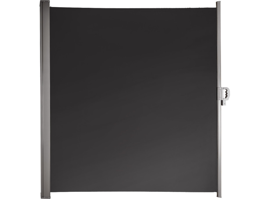 Boční markýza LUARO rolovací - 160 x 300 cm - tmavě šedá