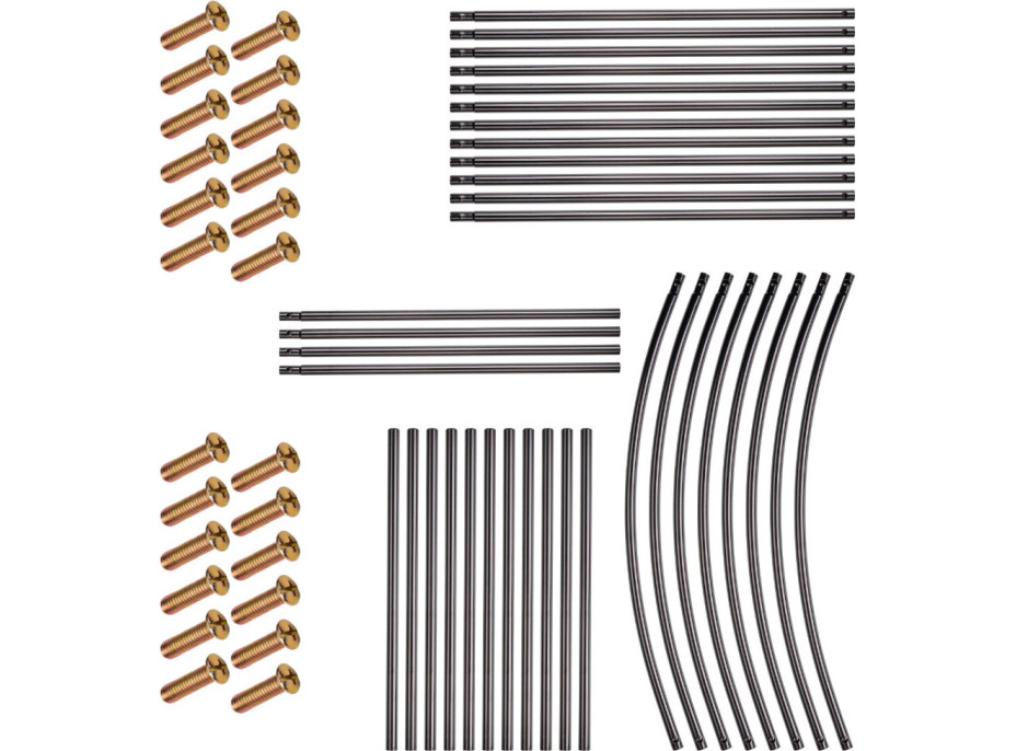 Zahradní kovová pergola LUARO 240 x 140 cm - oblouk