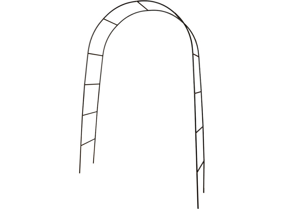Zahradní kovová pergola LUARO 240 x 140 cm - oblouk