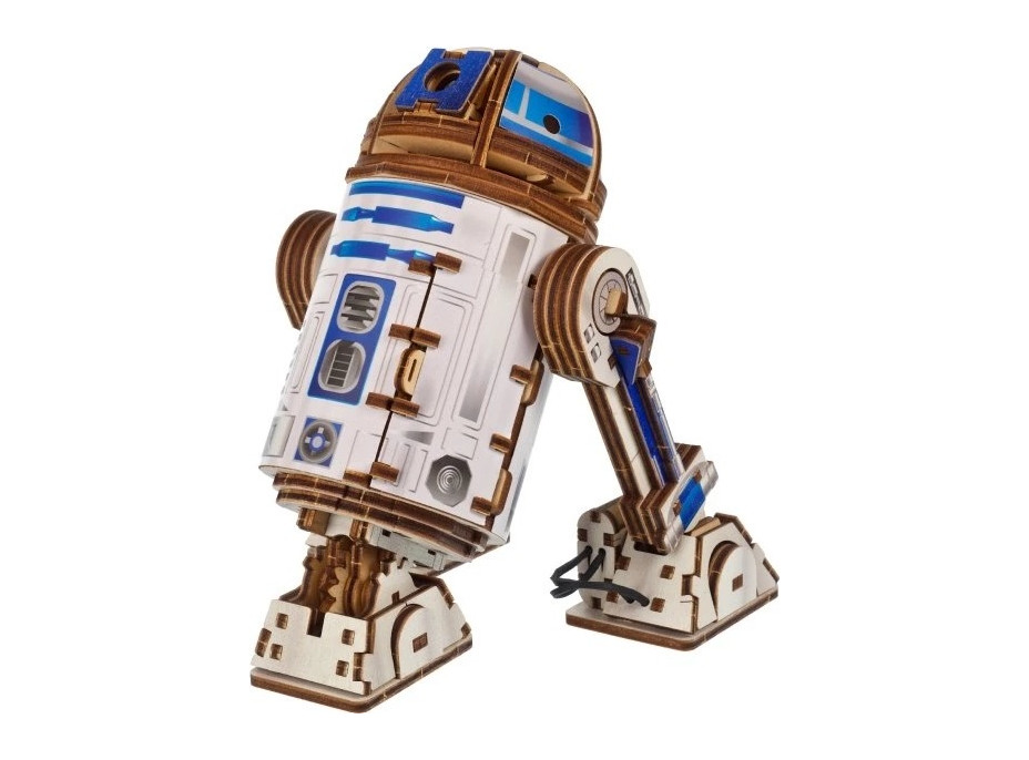 Ugears 3D dřevěná mechanická skládačka Star Wars R2-D2