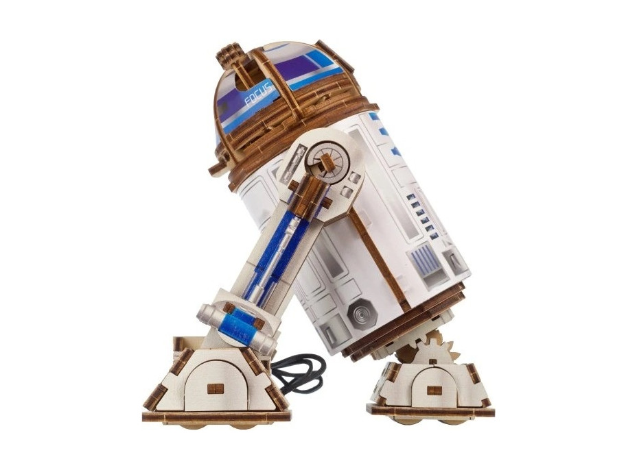 Ugears 3D dřevěná mechanická skládačka Star Wars R2-D2
