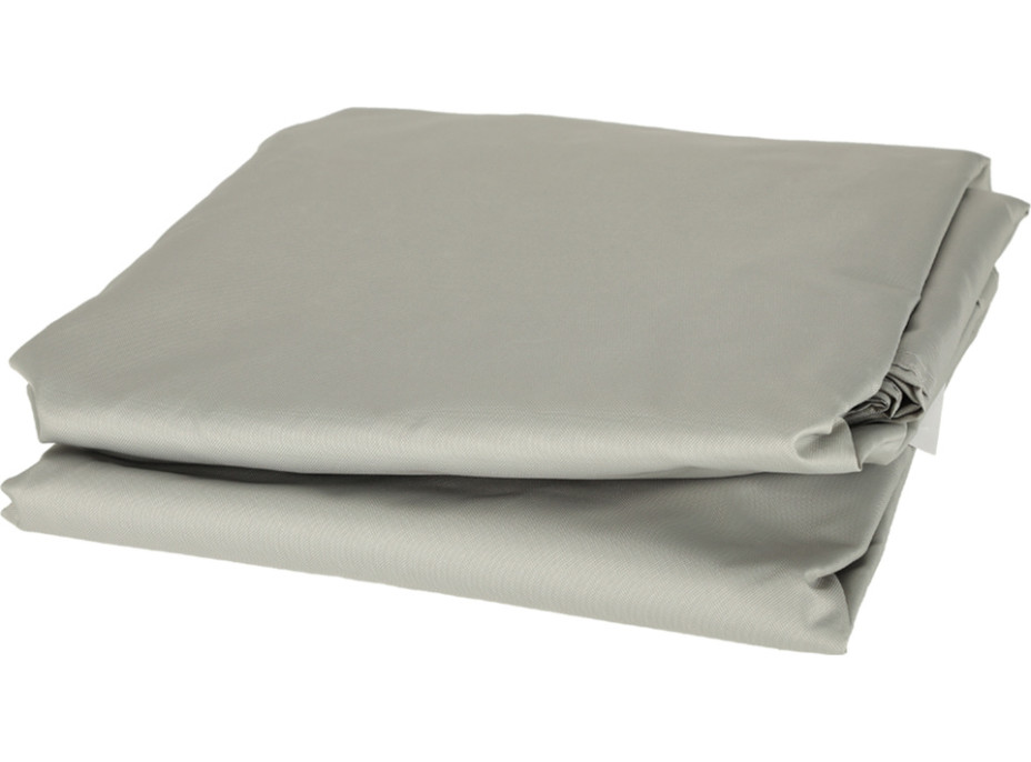 Vodotěsná stínící plachta LUARO obdélník - 4x3 m - šedá