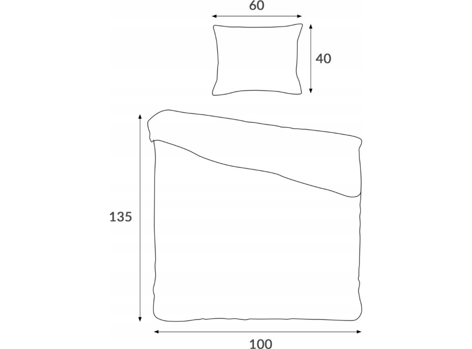 Dětské bavlněné povlečení do postýlky 135x100 cm - Mickey Mouse - Oh boy!!