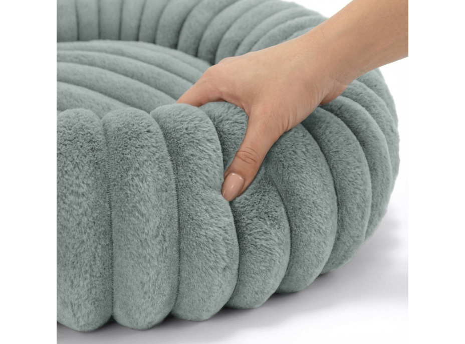 Pelíšek pro psy a kočky ROYAL LOUNGE 60 cm - šalvějový