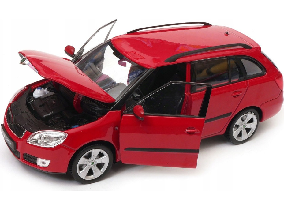 Welly Škoda Fabia Combi II (2009) 1:24 červená