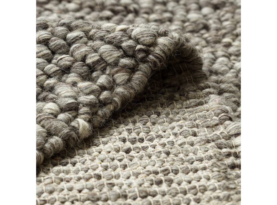 Kusový koberec Tahar 99005 antra